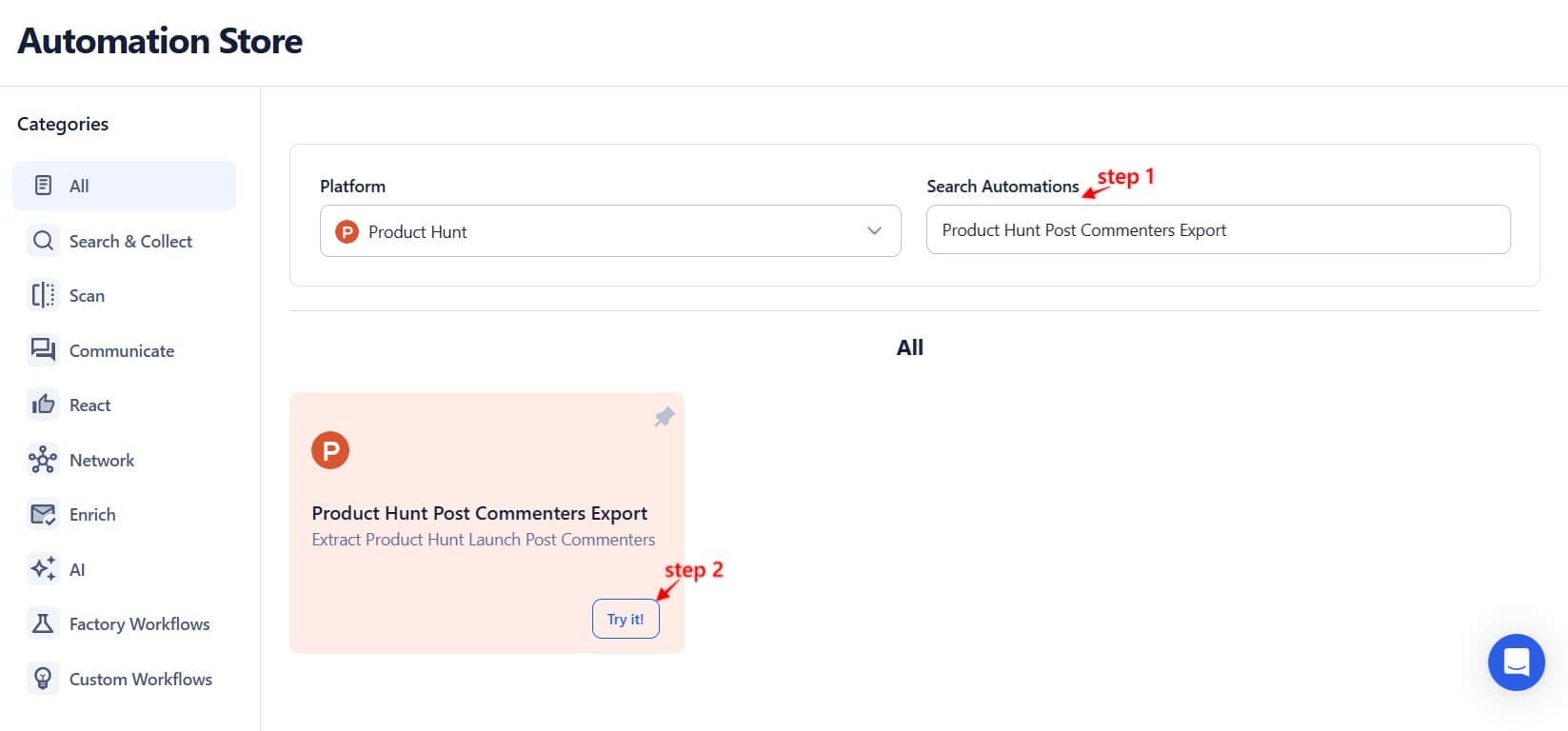 search-for-the-particular-automation