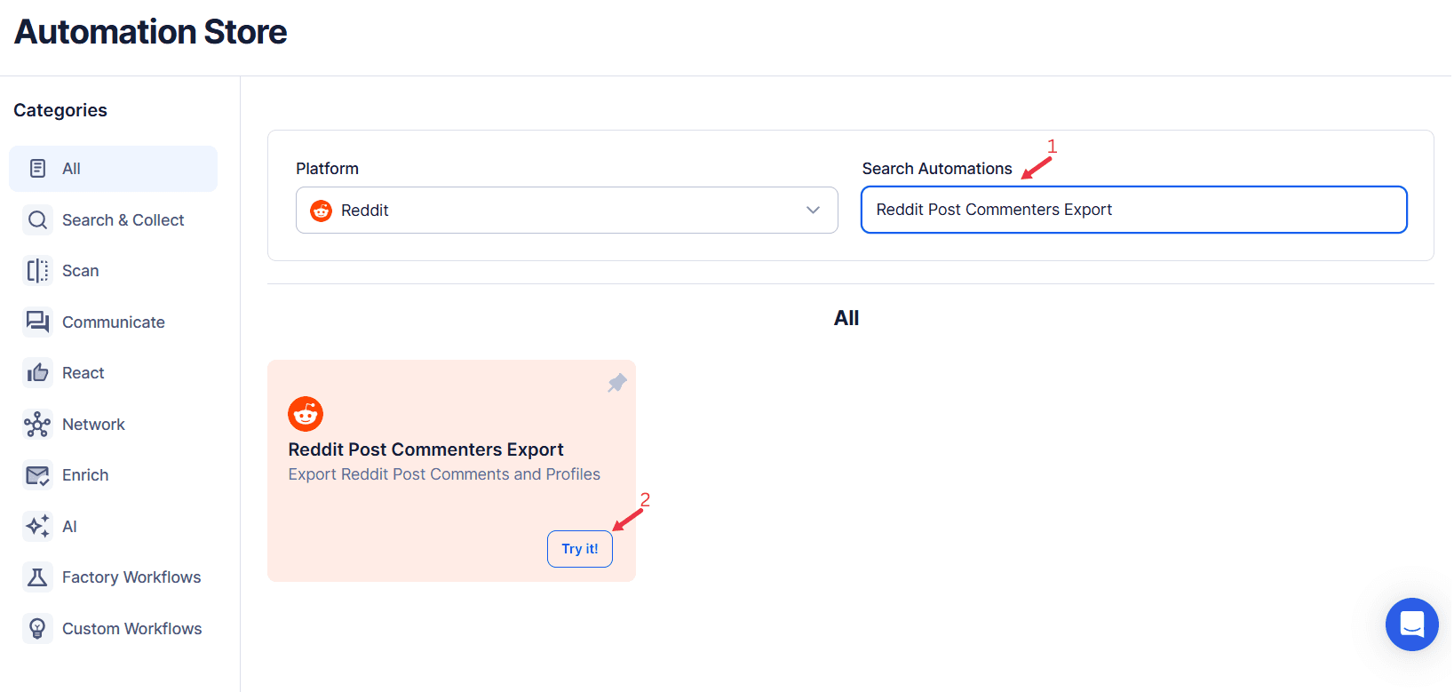 search-for-the-particular-reddit-automation