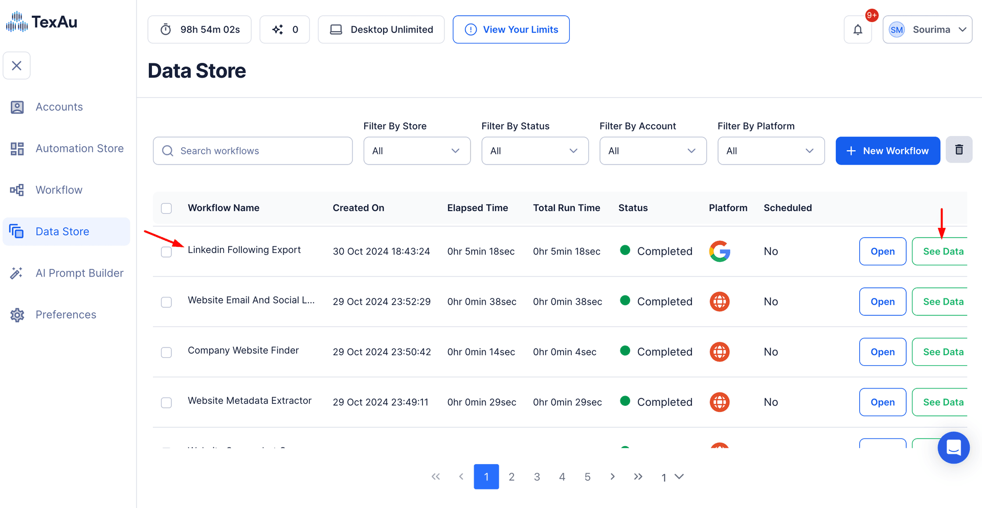 datastore