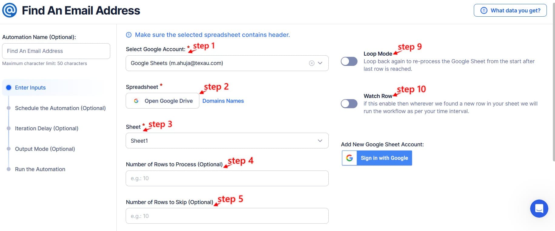 use-google-sheets-for-bulk-input