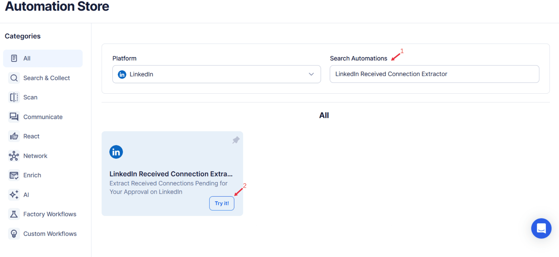 search-for-the-particular-linkedin-automation